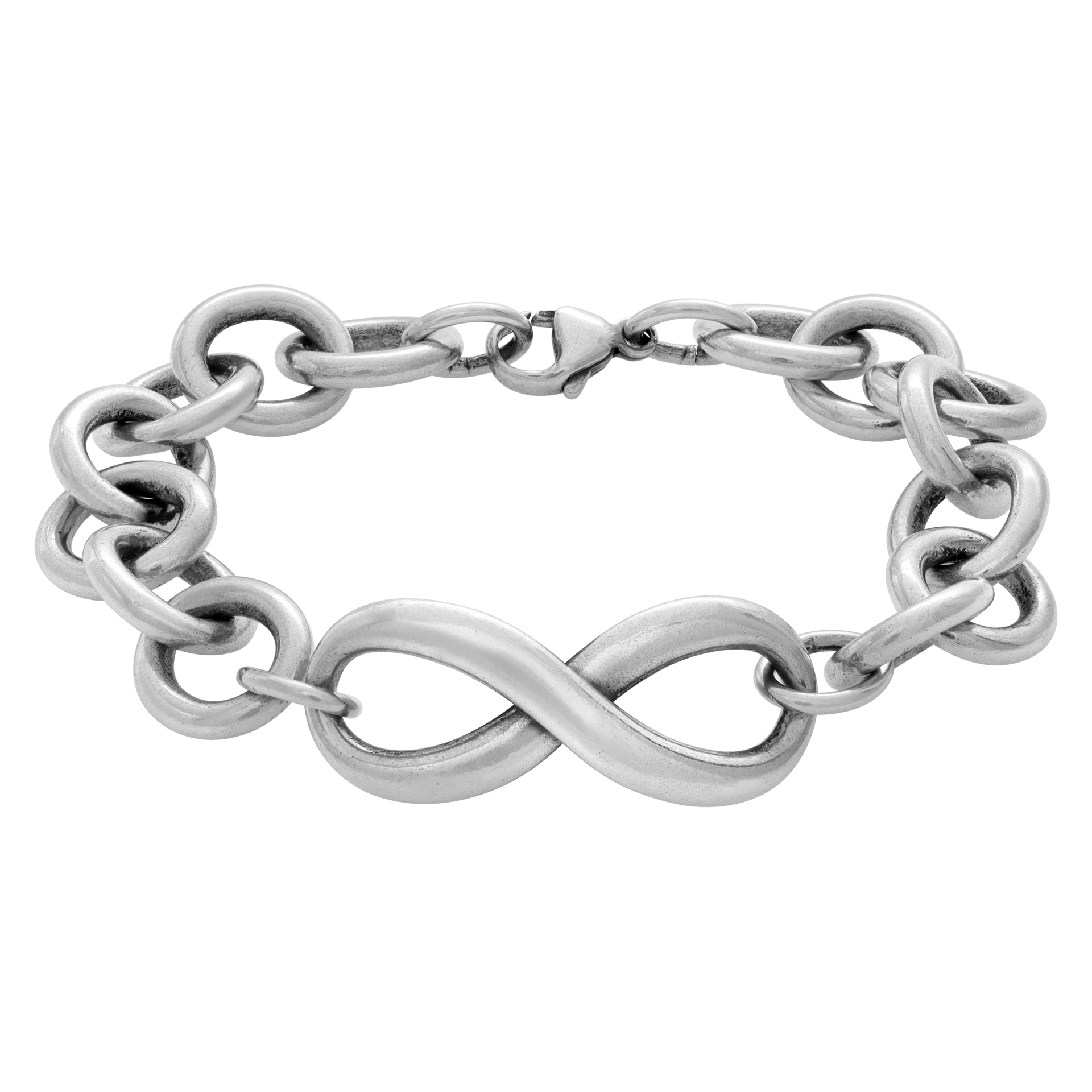 Tiffany & Co. Infitity Large Charm sterling silver bracelet (Default)