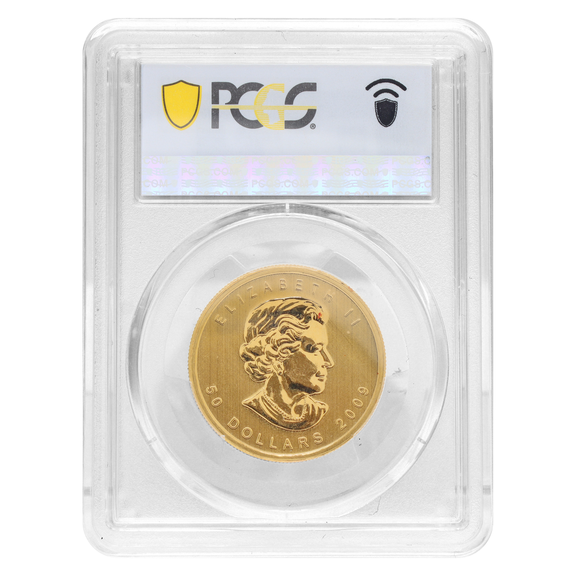 Canadian Maple Leaf $50 gold coin. 2009 PCGS MS66 (Default)