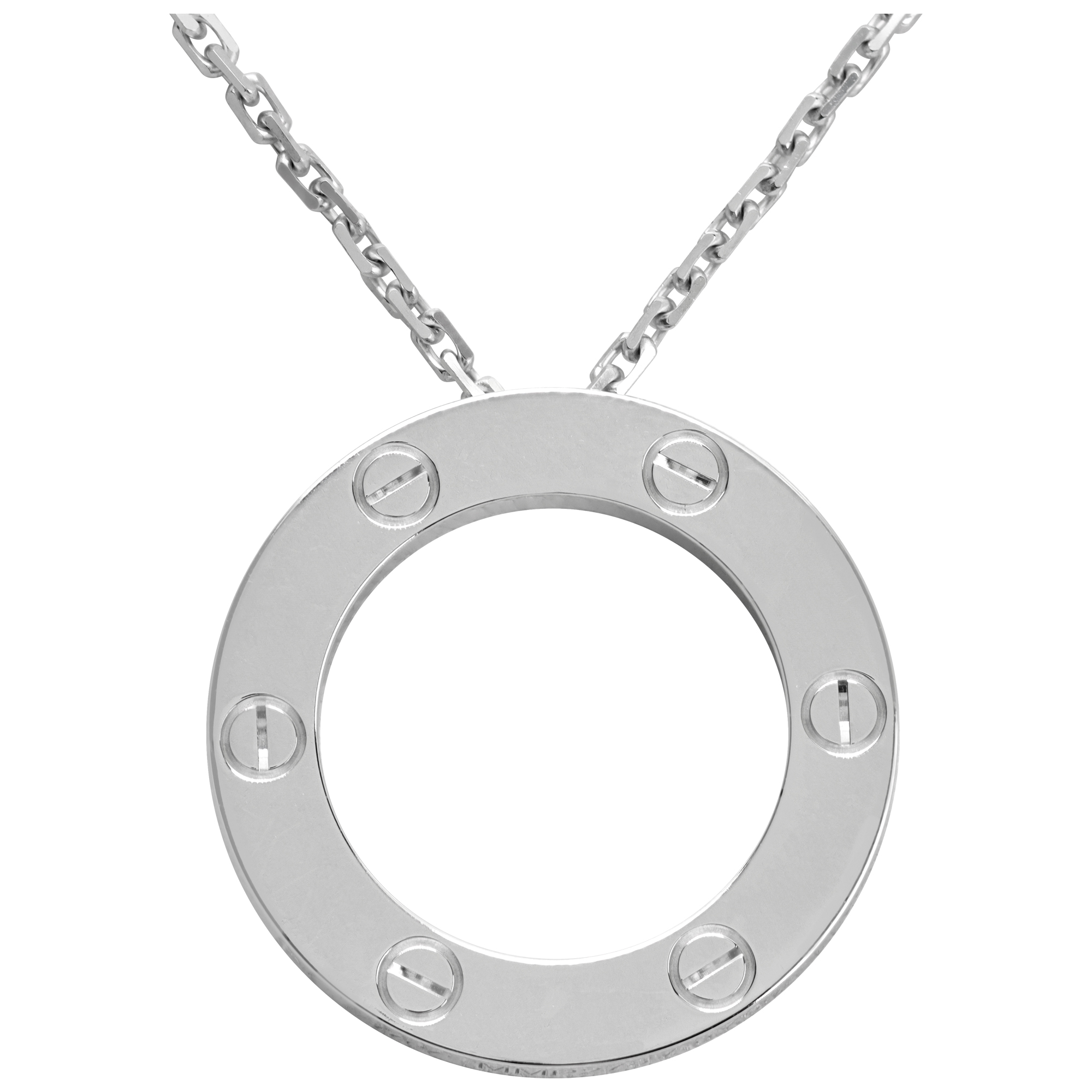 Cartier Love pendant necklace in 18K white gold (Default)