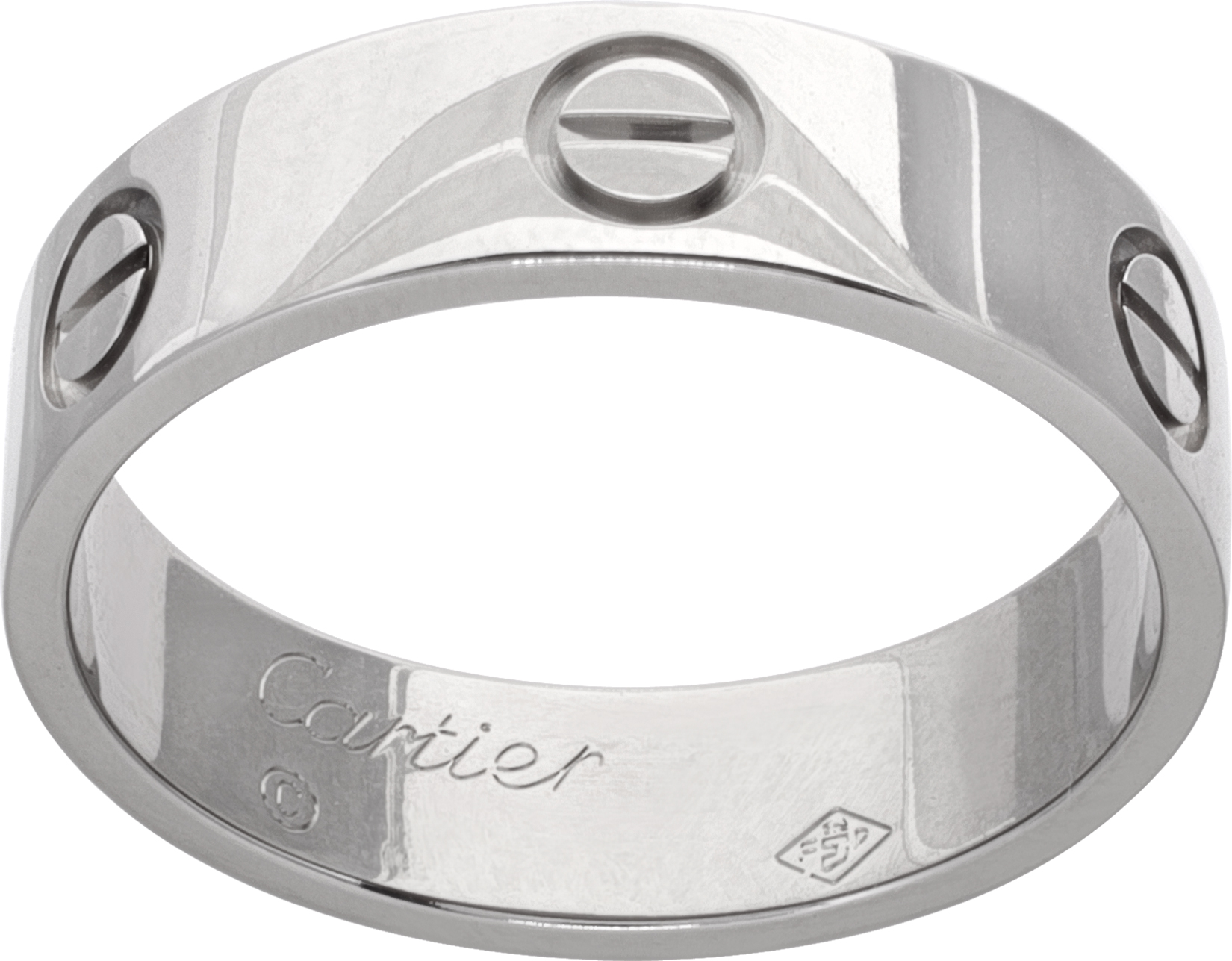 Cartier Love ring in 18k white gold- Size 8.75-