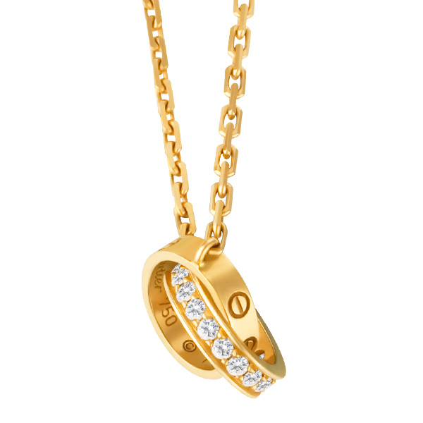Cartier Love Necklace in 18k pink gold