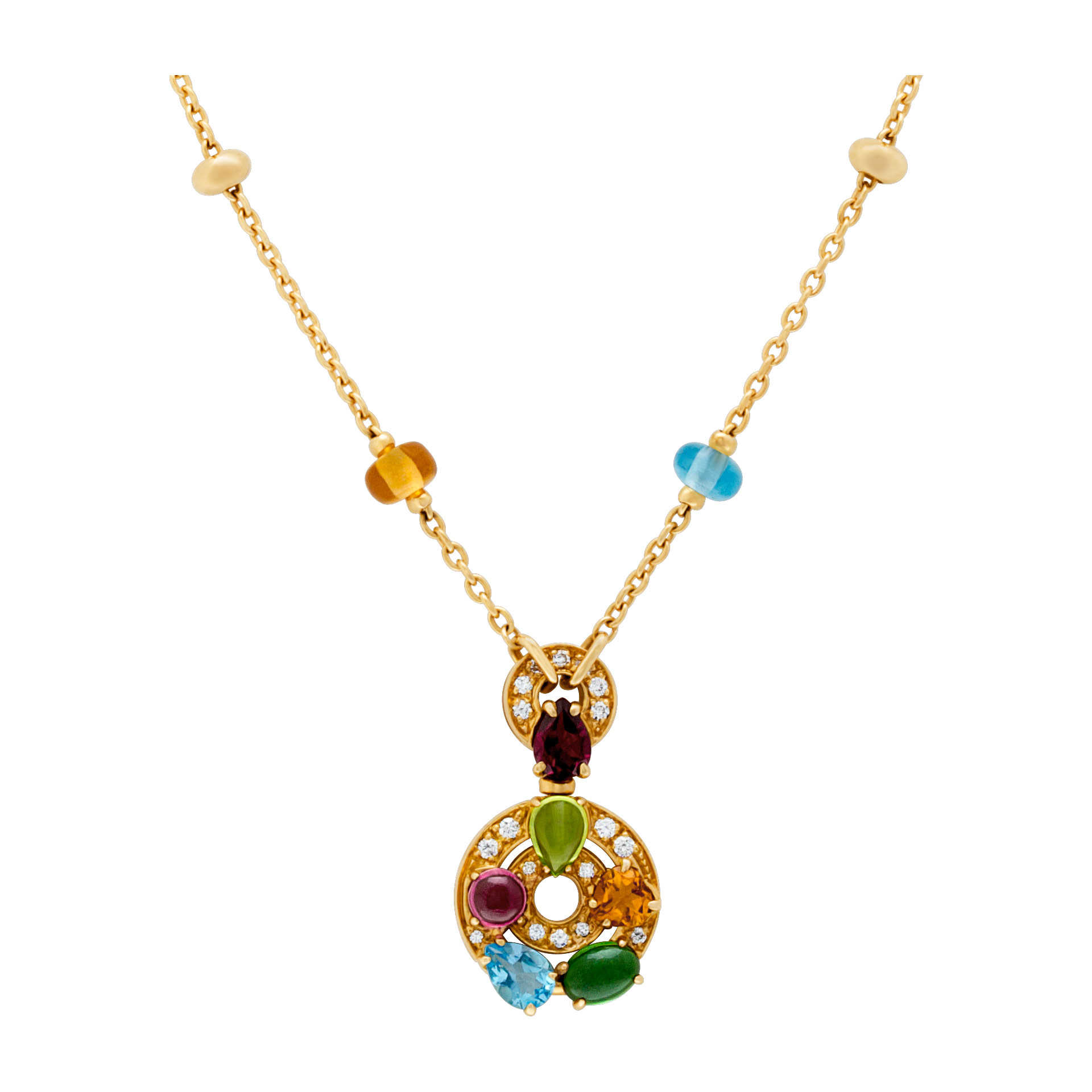 Bvlgari Astrale necklace in 18k yellow gold