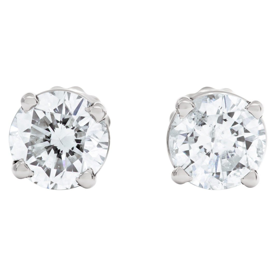 GIA certified round brilliant diamond 0.85 carat (G color, I1 clarity)
