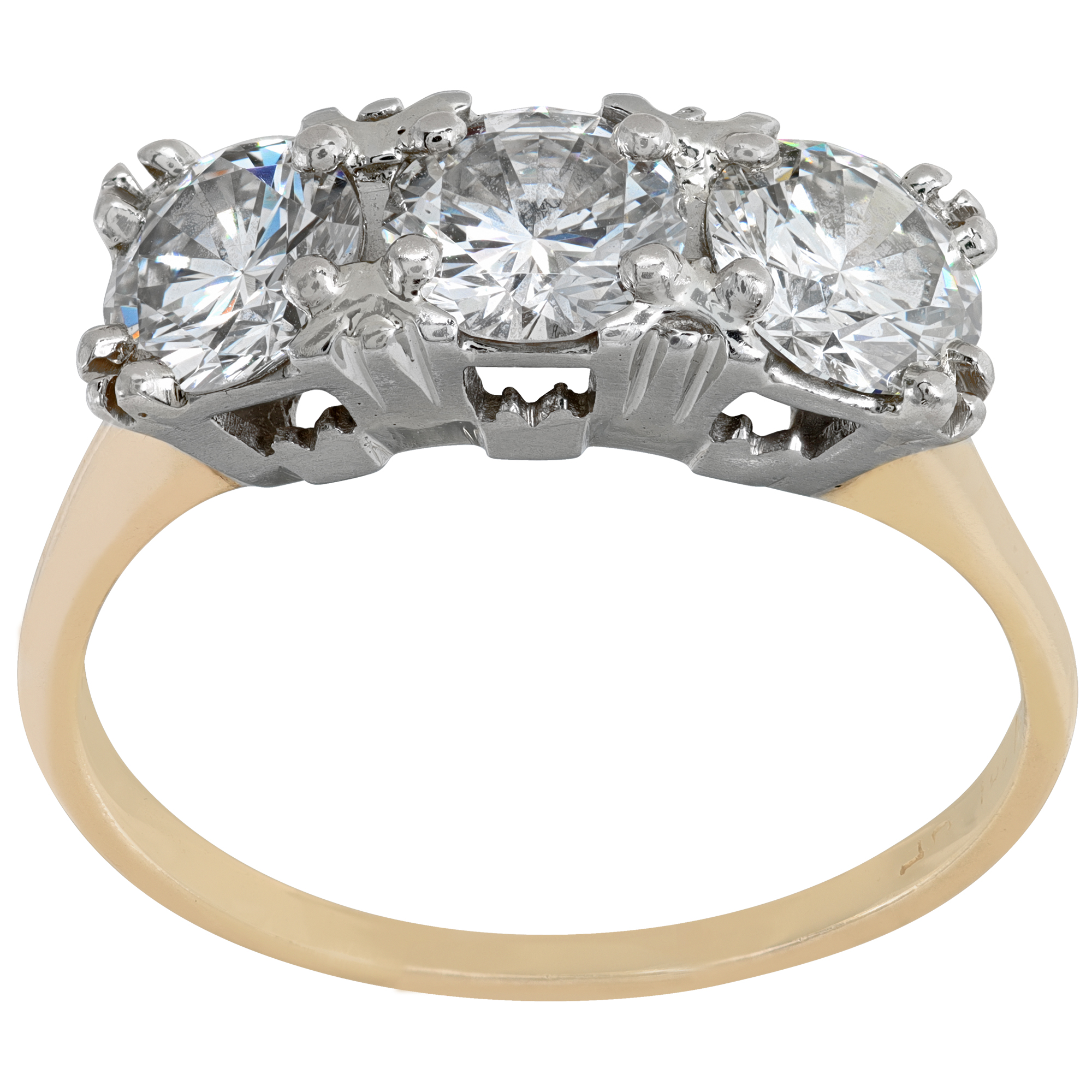 Art Deco "Yesterday, Today and Always" diamond ring (Stones)