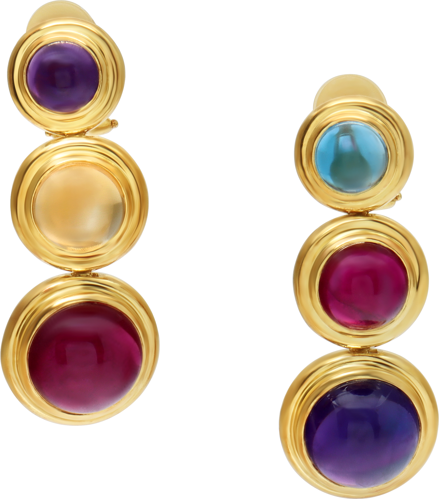 Tiffany & Co. Paloma Picasso Earrings In 18k Yellow Gold