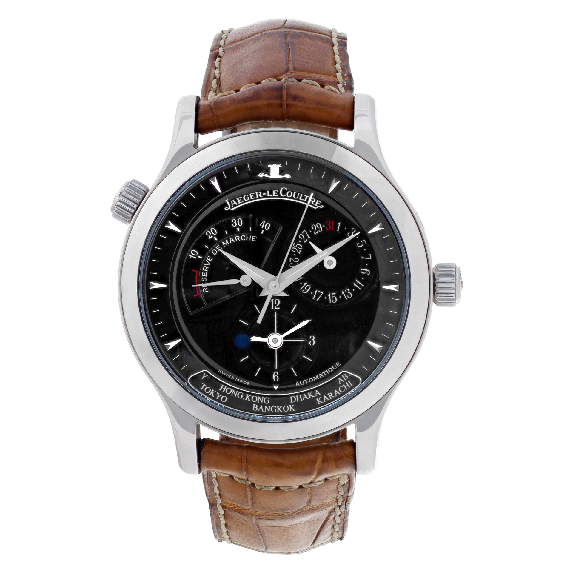Jaeger LeCoultre Geographic 38mm 142.8.92.S