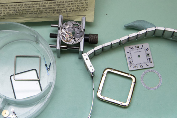 Cartier Santos watch repair