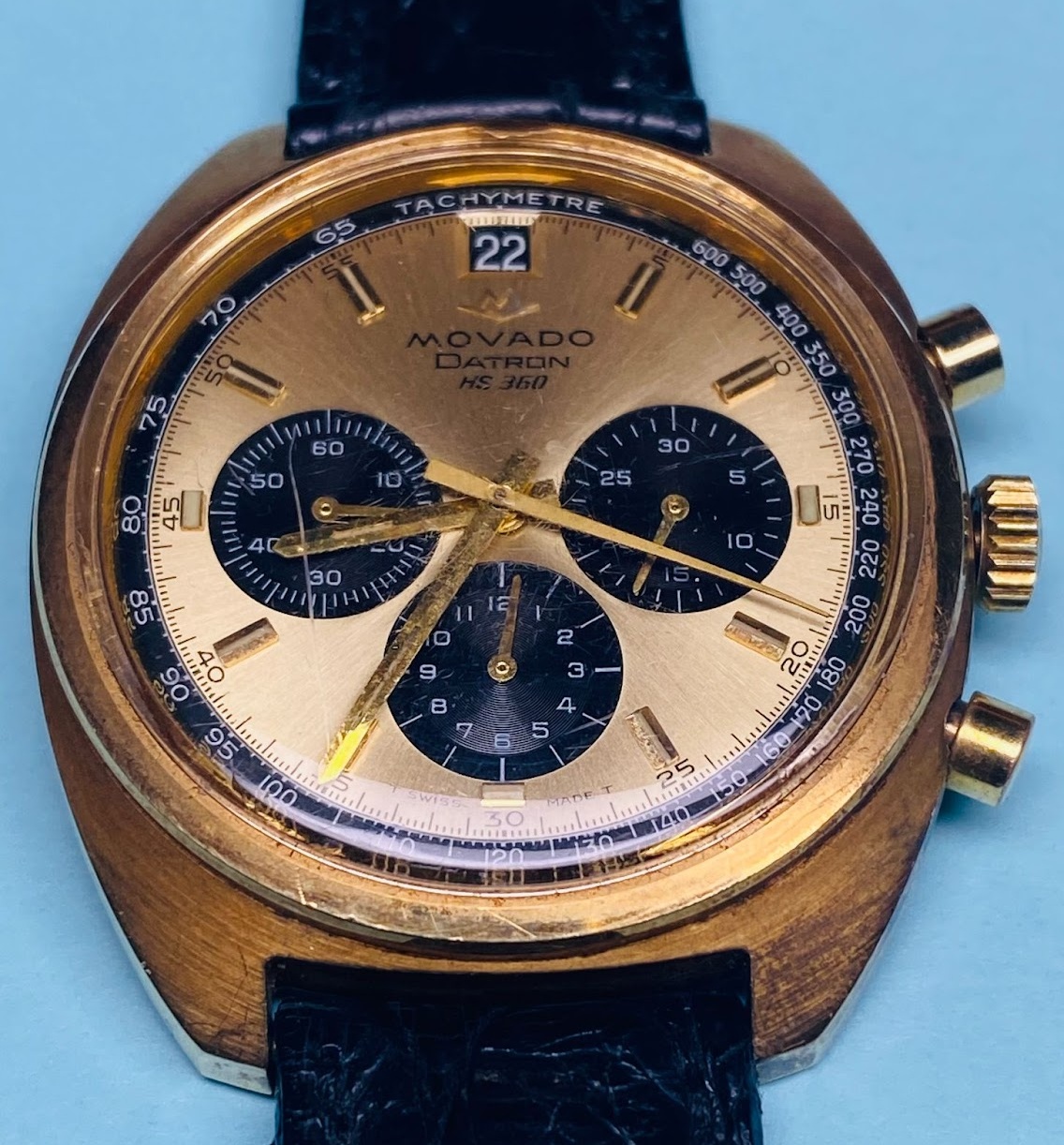 Watch Repair - Vintage Movado Datron HS360 with Zenith Movement