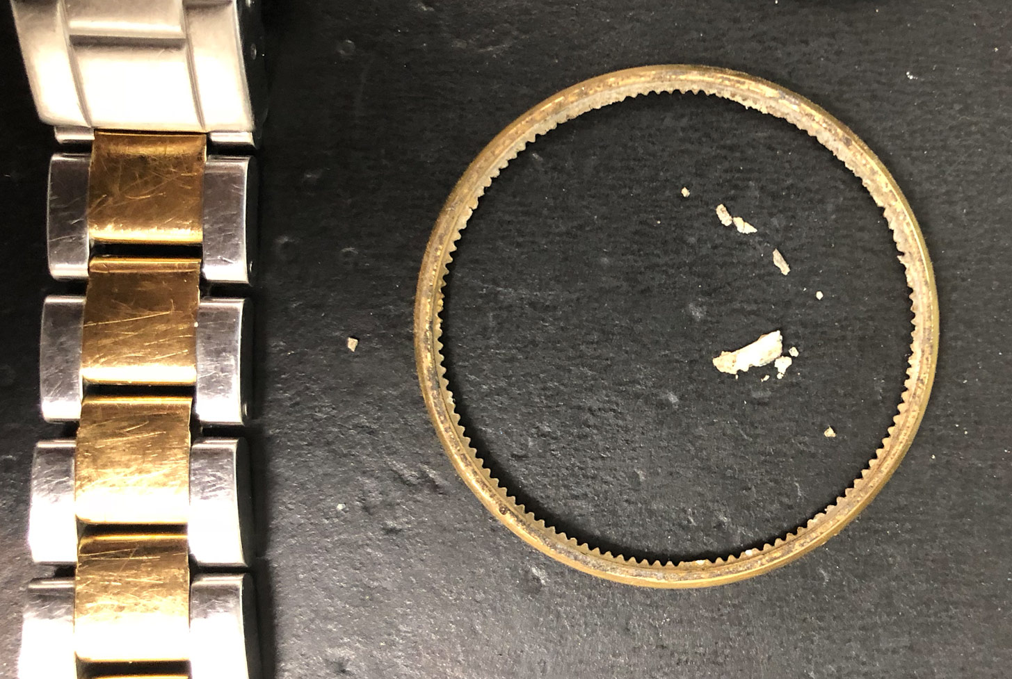 Rolex Submariner watch repair movement