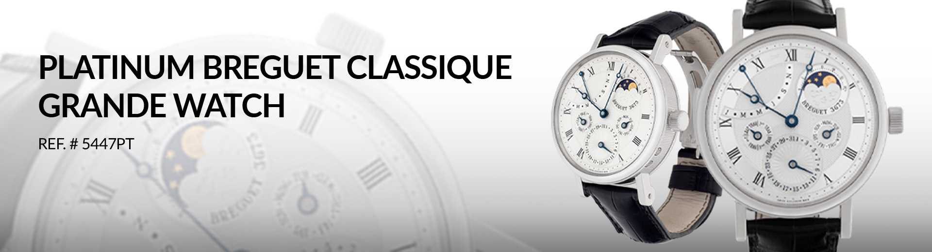 Pre-Owned Certified Used Breguet Watches Header